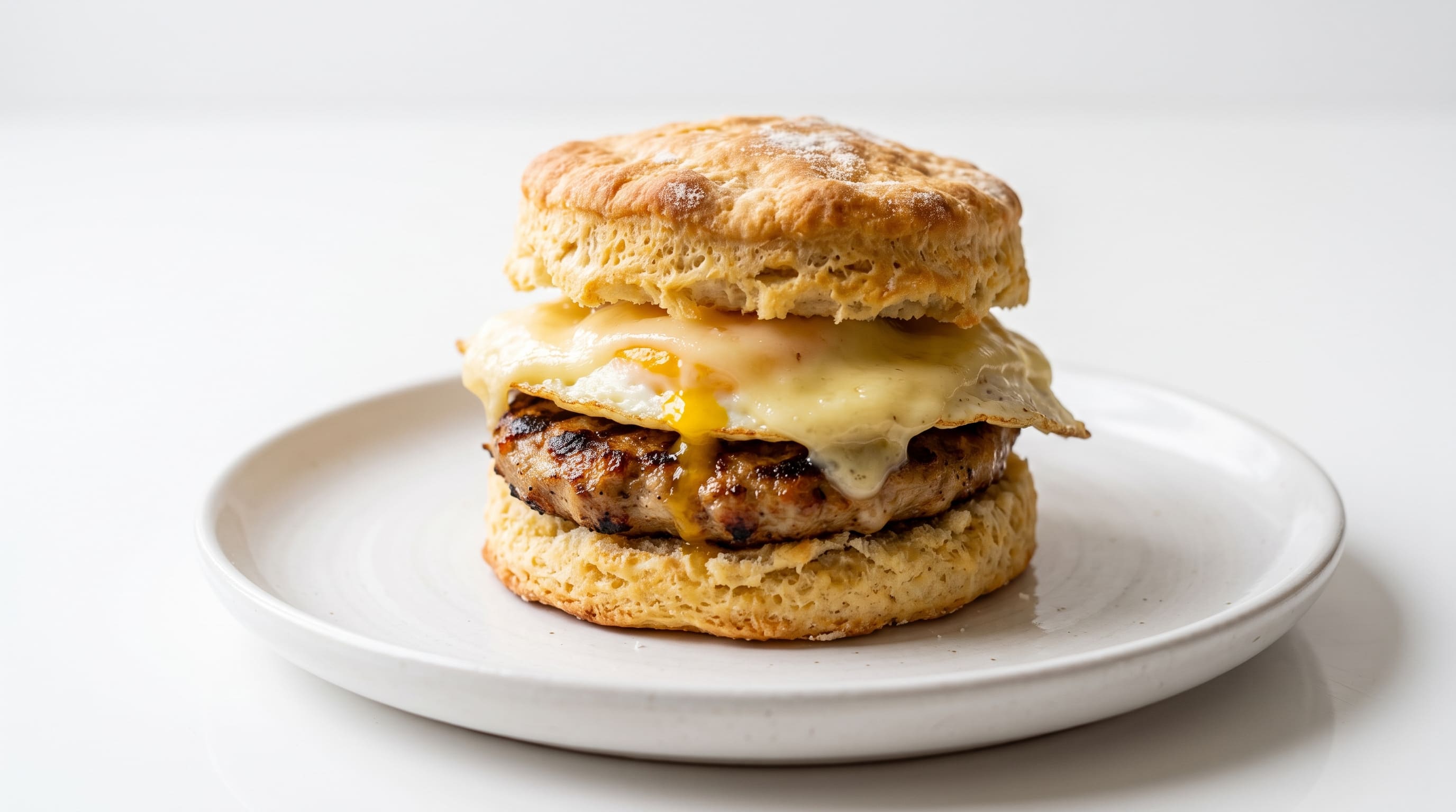 Chicken Sausage Biscuit