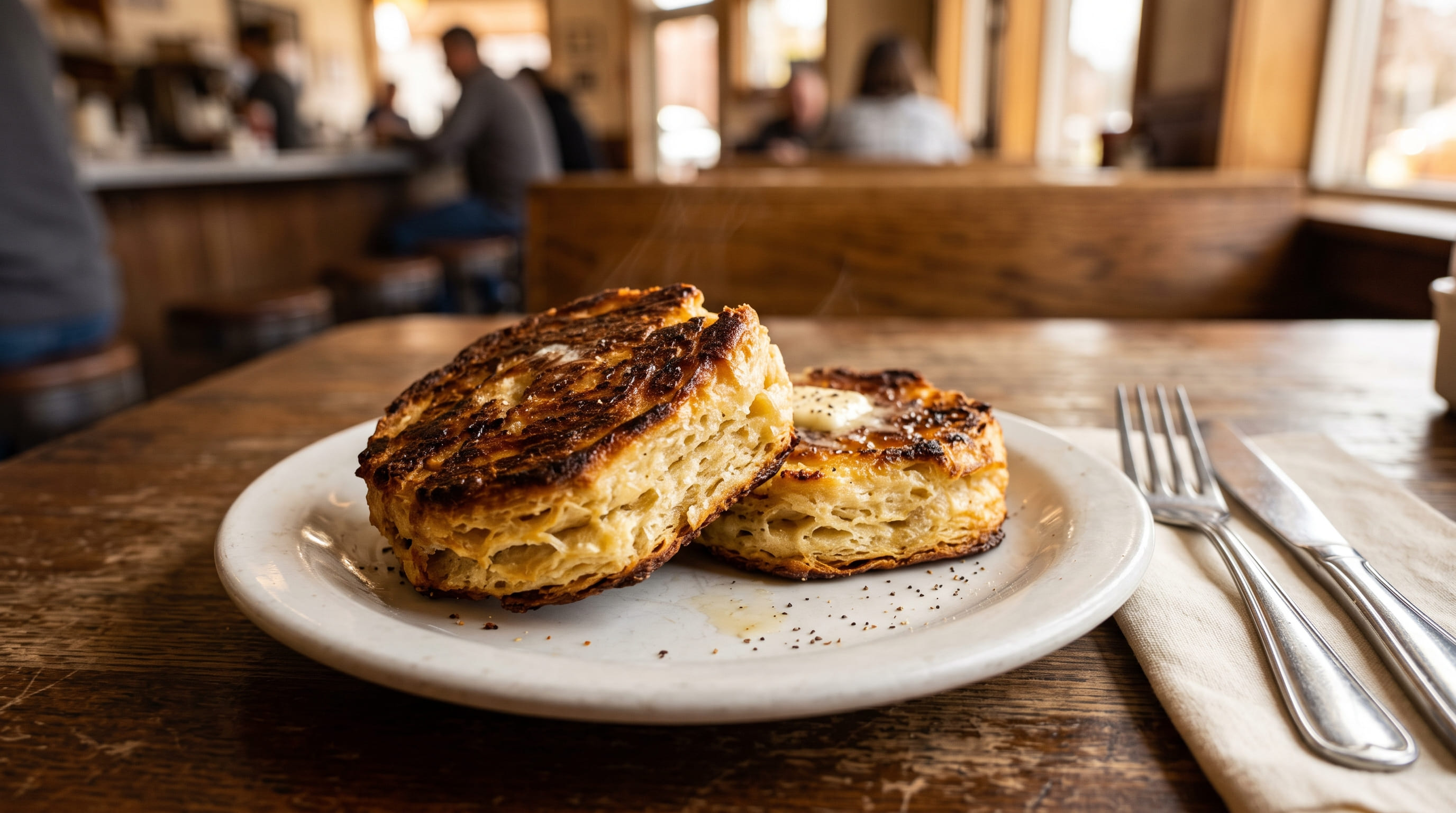 Grilled Biscuit