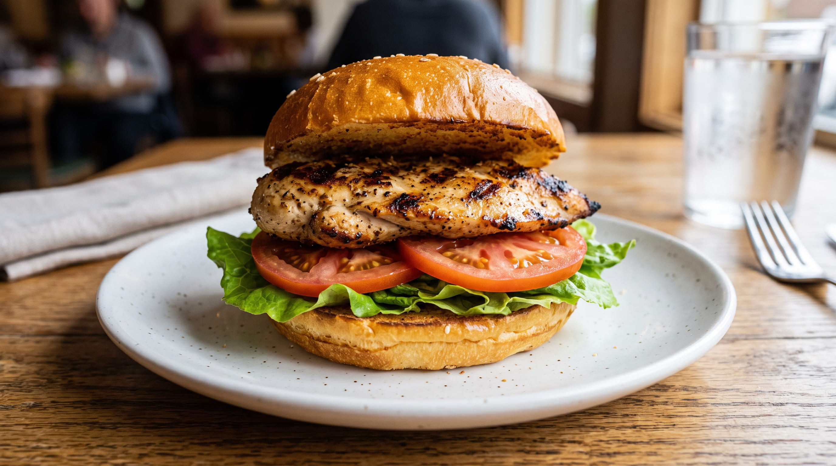 Grilled Chicken Sandwich Deluxe