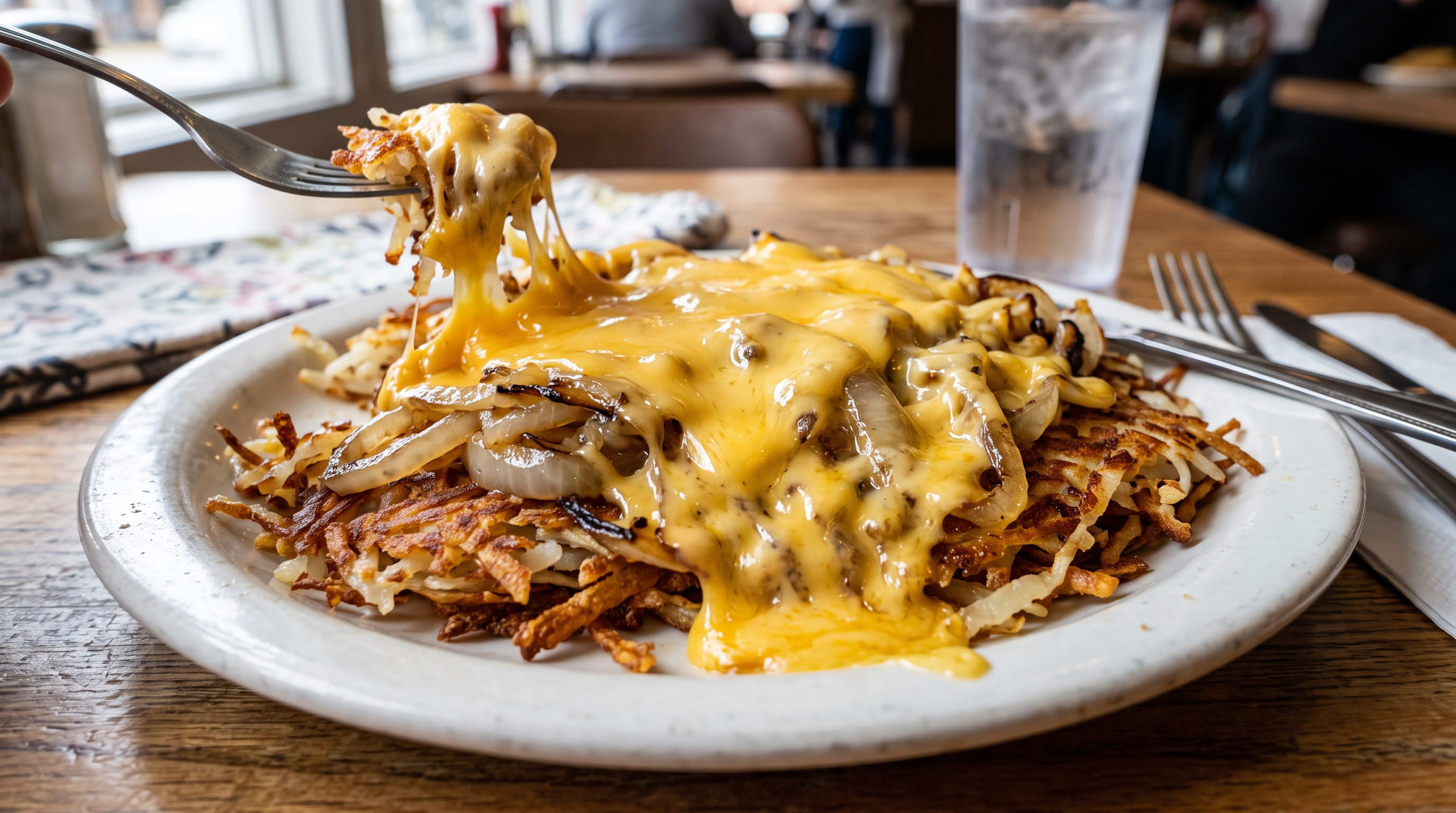 Hashbrowns Scattered, Smothered & Covered