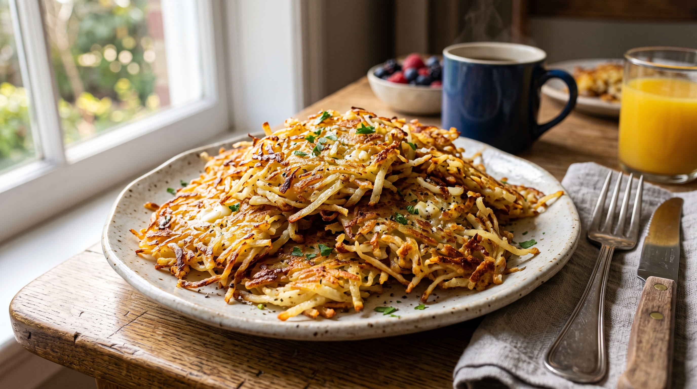 Triple Hashbrowns