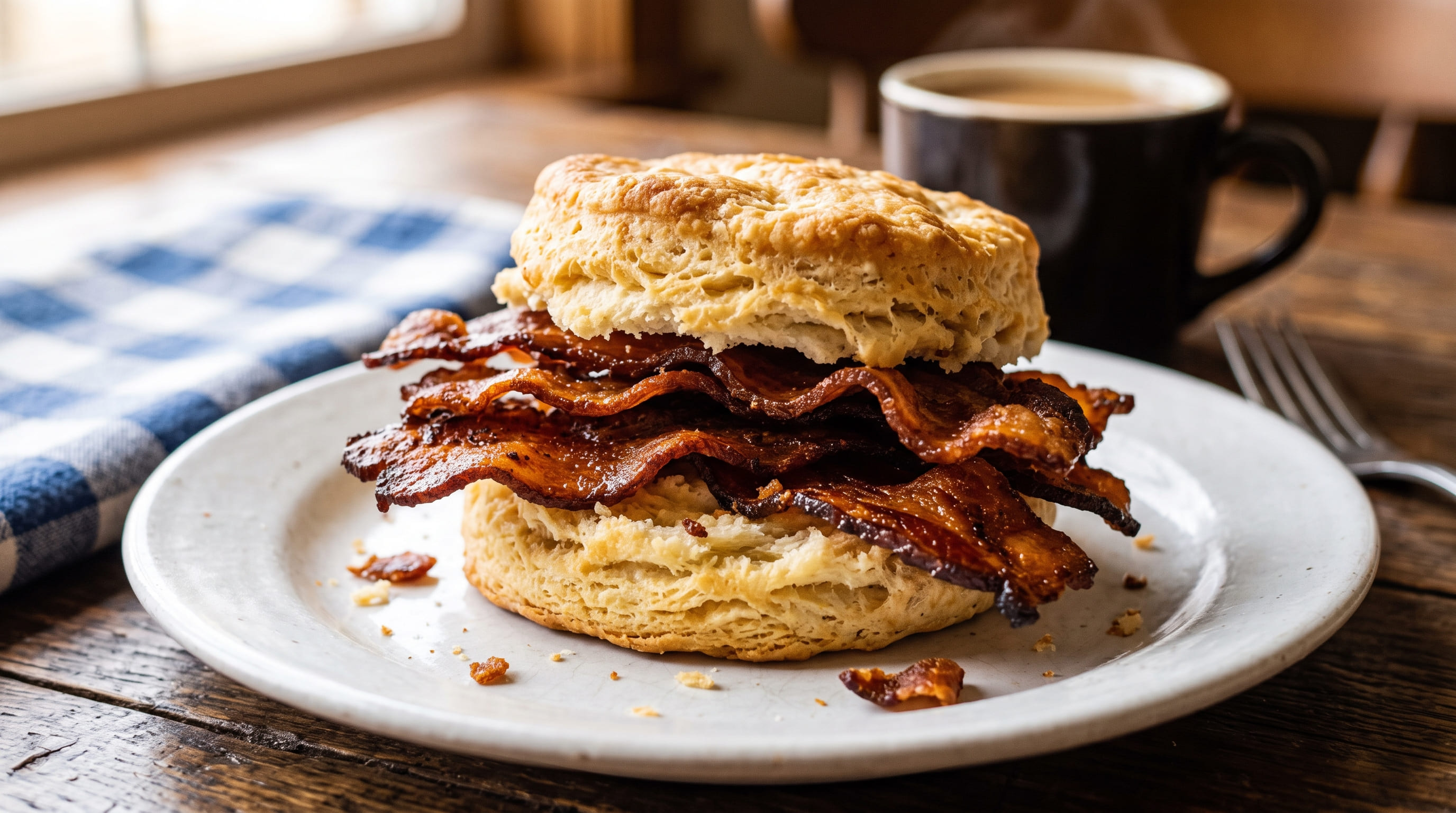 Bacon Biscuit