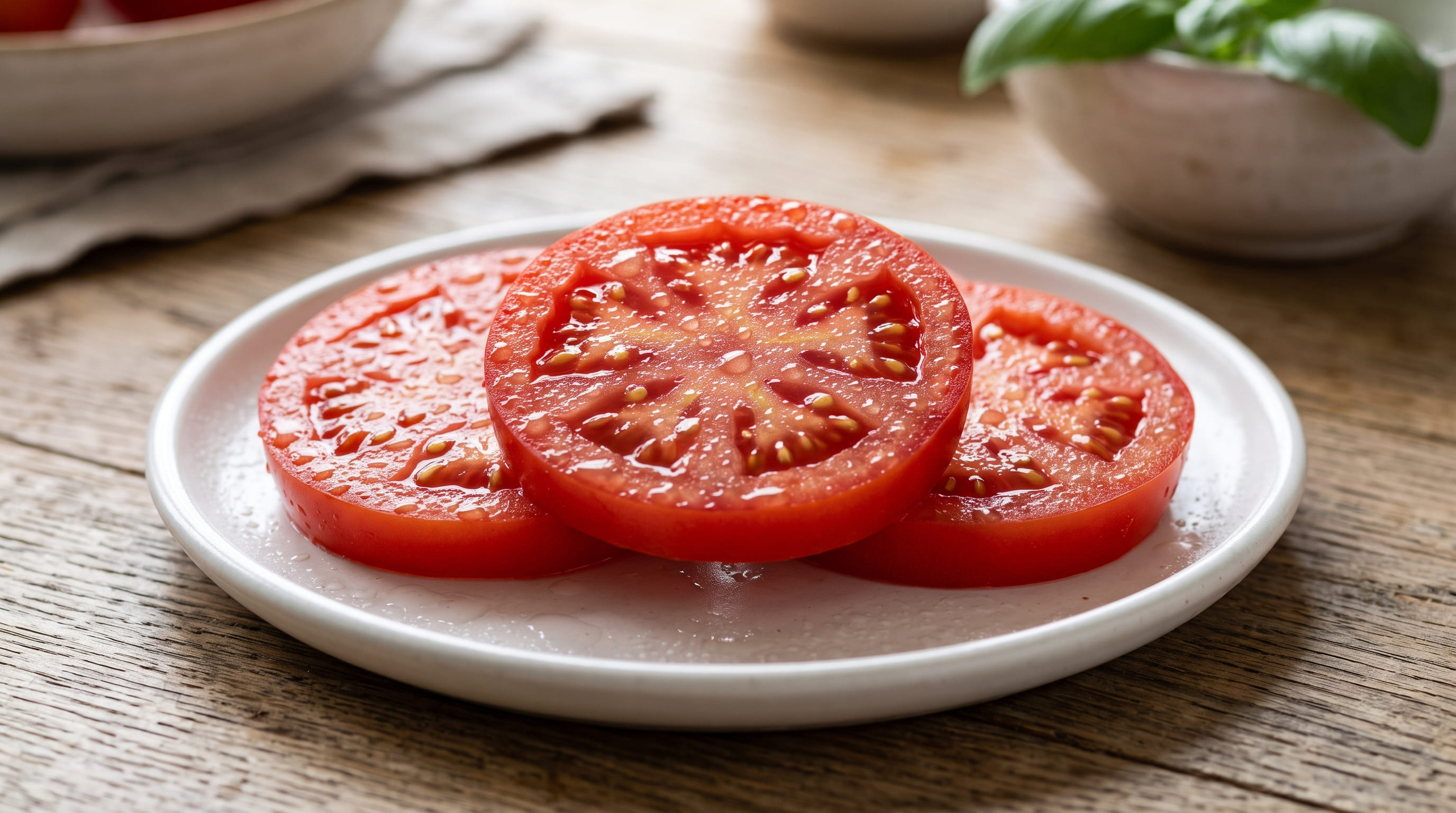 Sliced Tomatoes (3 Slices)