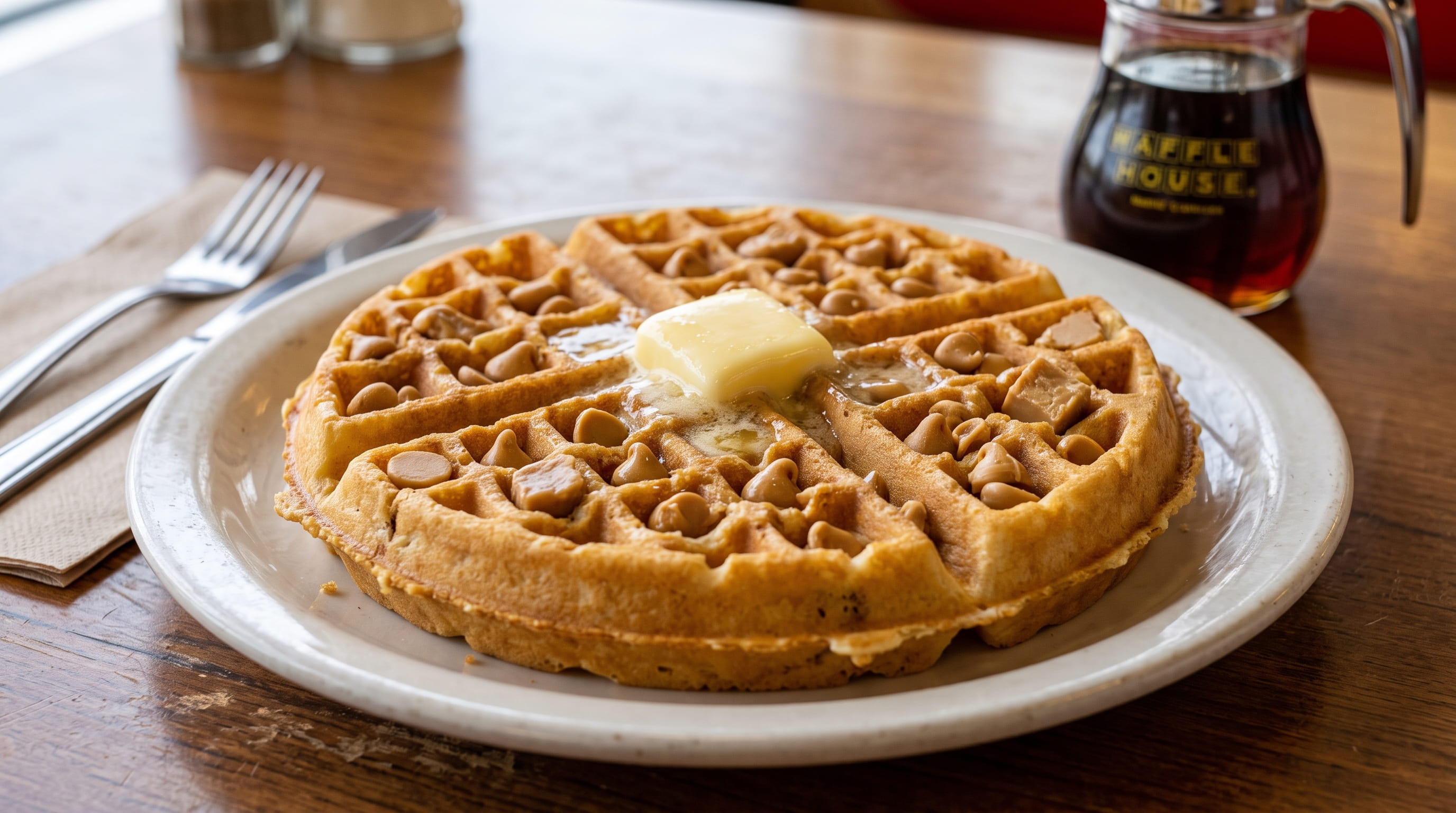 Peanut Butter Waffle