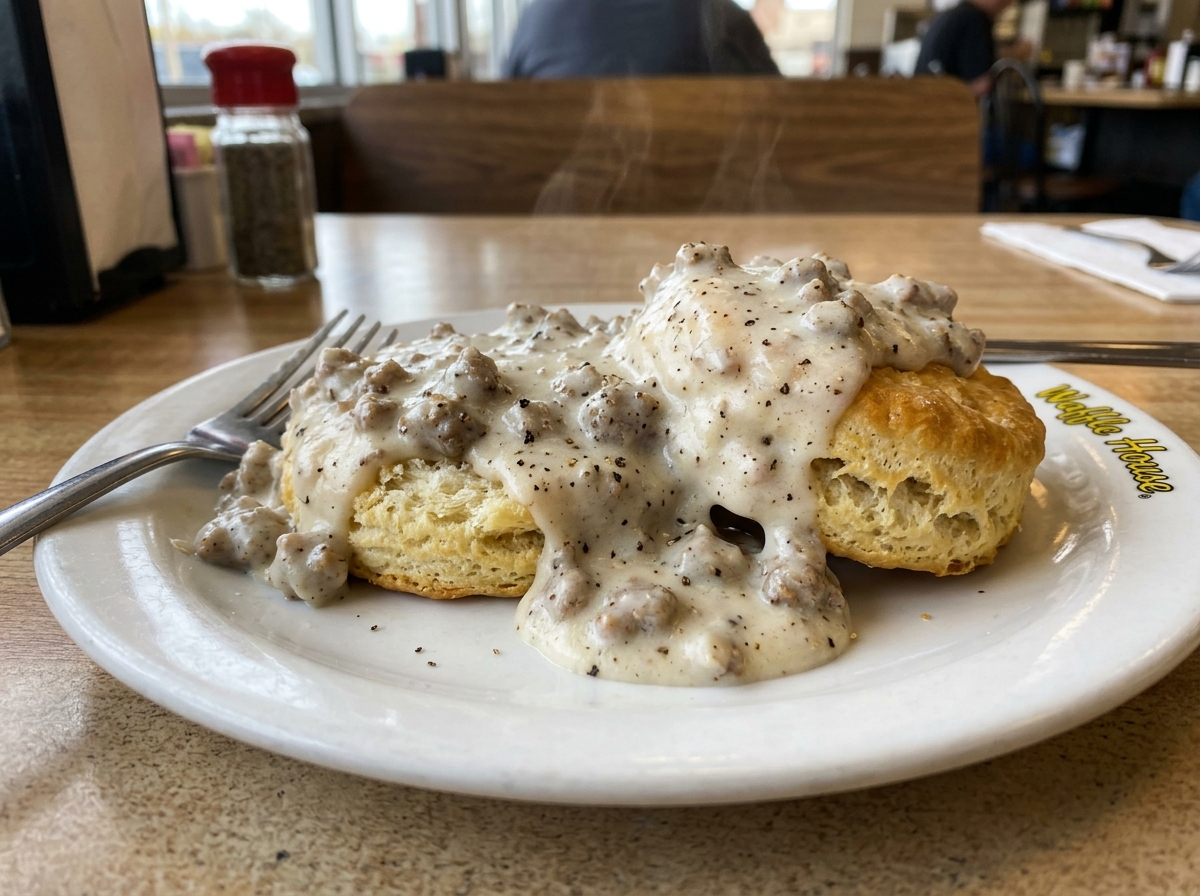 Biscuit & Sausage Gravy