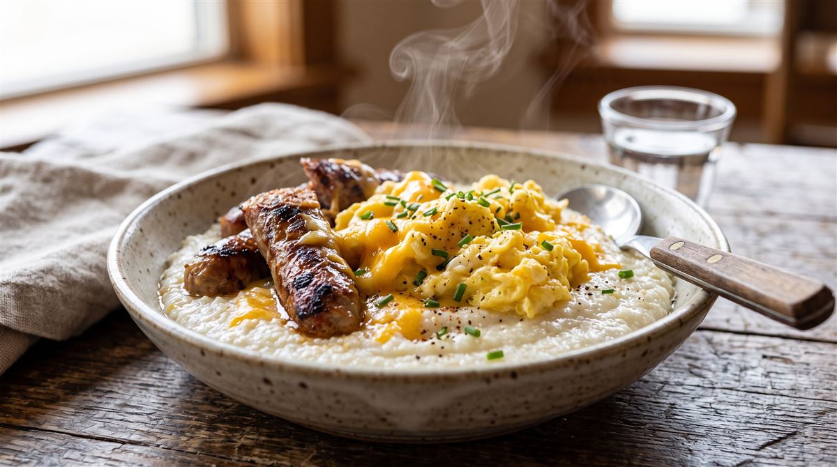 All-Star Combination with Wheat Toast & Buttered Grits