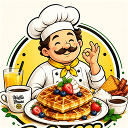 Waffle House Menu Guide Logo