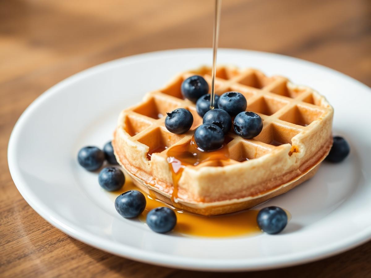 Blueberry Waffle — Fresh blueberry flavor in every square.